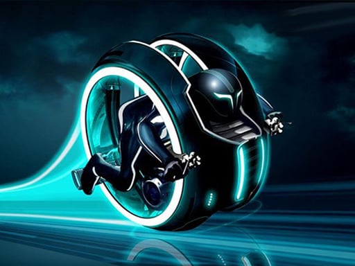 Cyber Tron biker